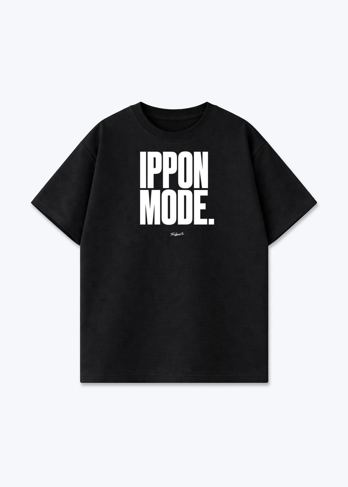 IPPON MODE - Oversized Shirt - Black Front (Designed)