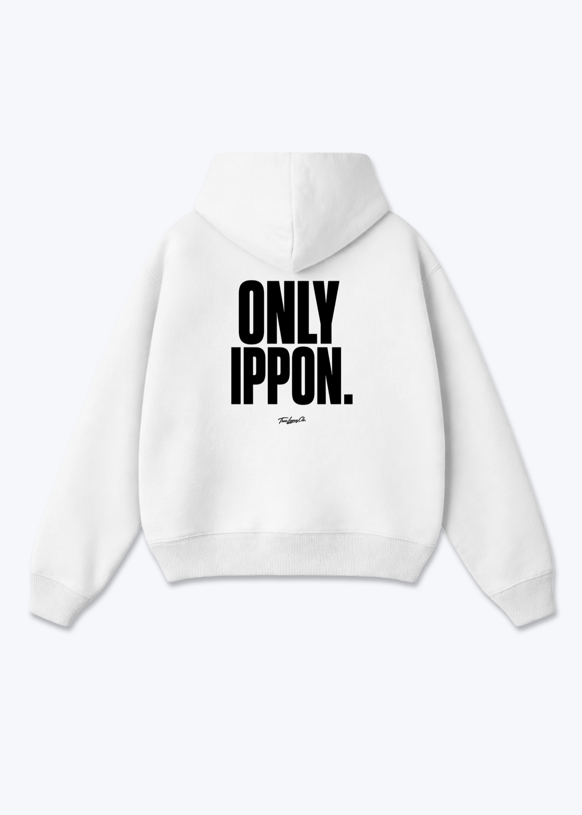 ONLY IPPON - Oversized Hoodie - White Back (Designed)