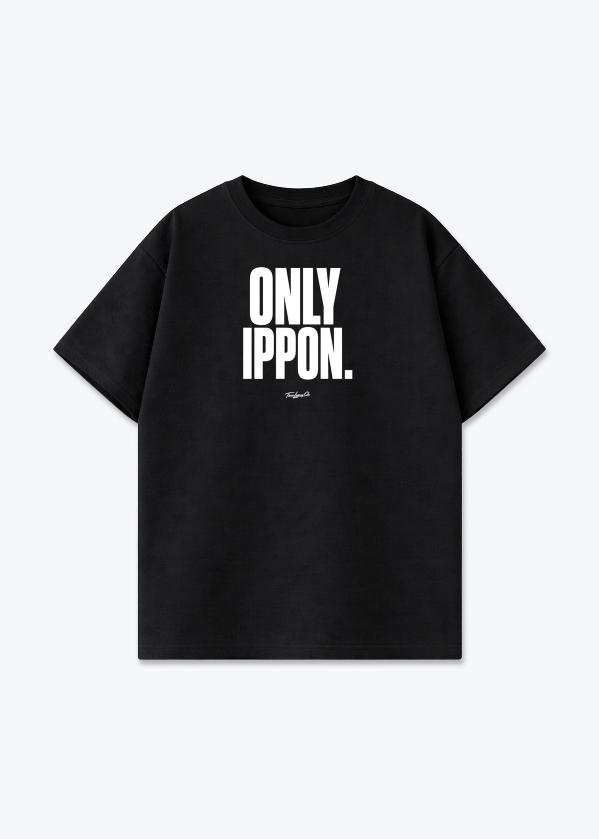 ONLY IPPON - Oversized Shirt - Black Front (Designed)