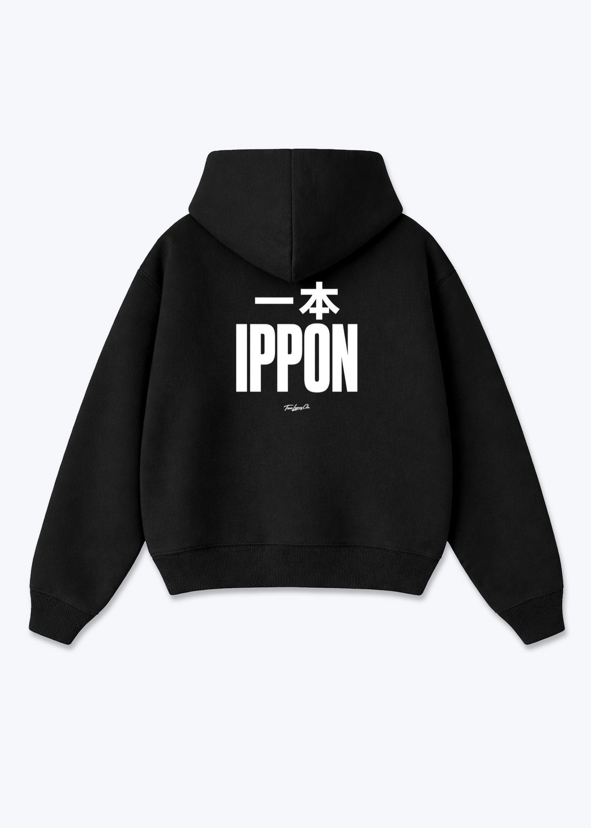 IPPON | CLASSIC - Oversized Hoodie - Black Back (Designed)