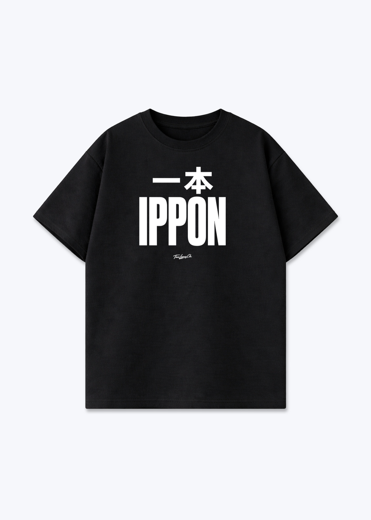 IPPON | CLASSIC - Oversized Shirt - Black Front (Designed)
