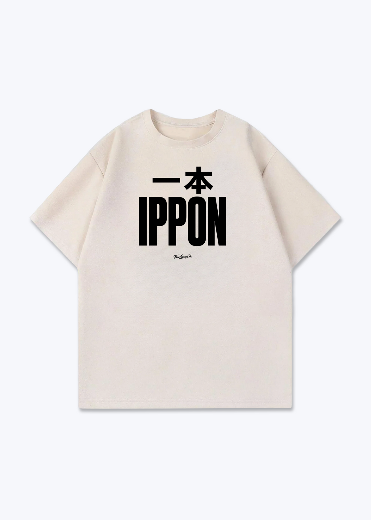 IPPON | CLASSIC - Oversized Shirt - Beige Front (Designed)