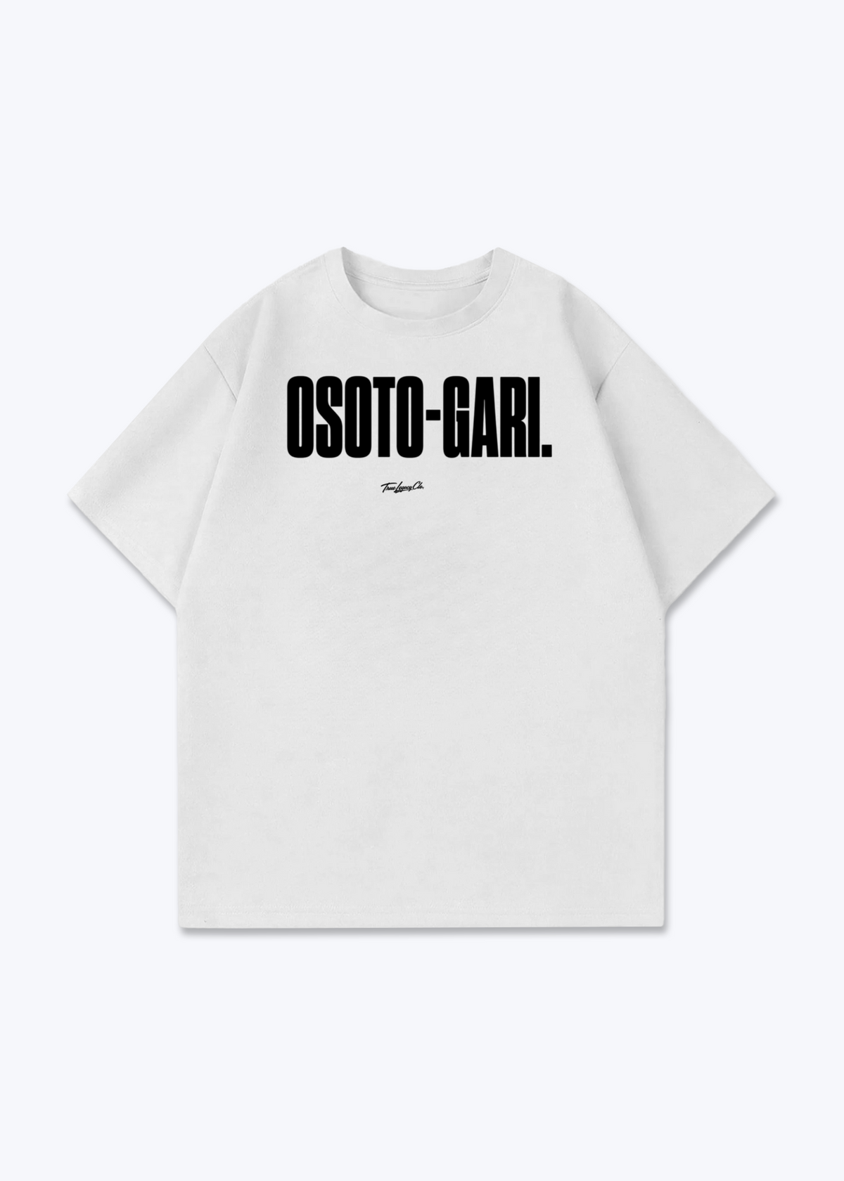 OSOTO-GARI - Oversized Shirt - White Front (Designed)