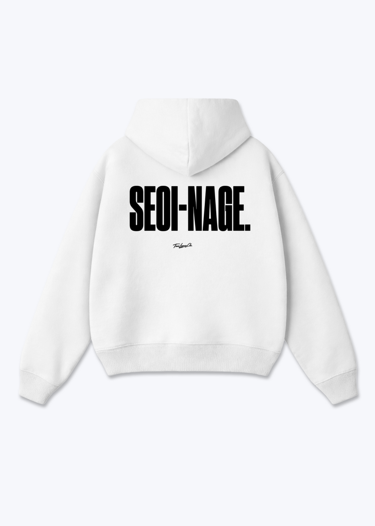 SEOI-NAGE - Oversized Hoodie - White Back (Designed)