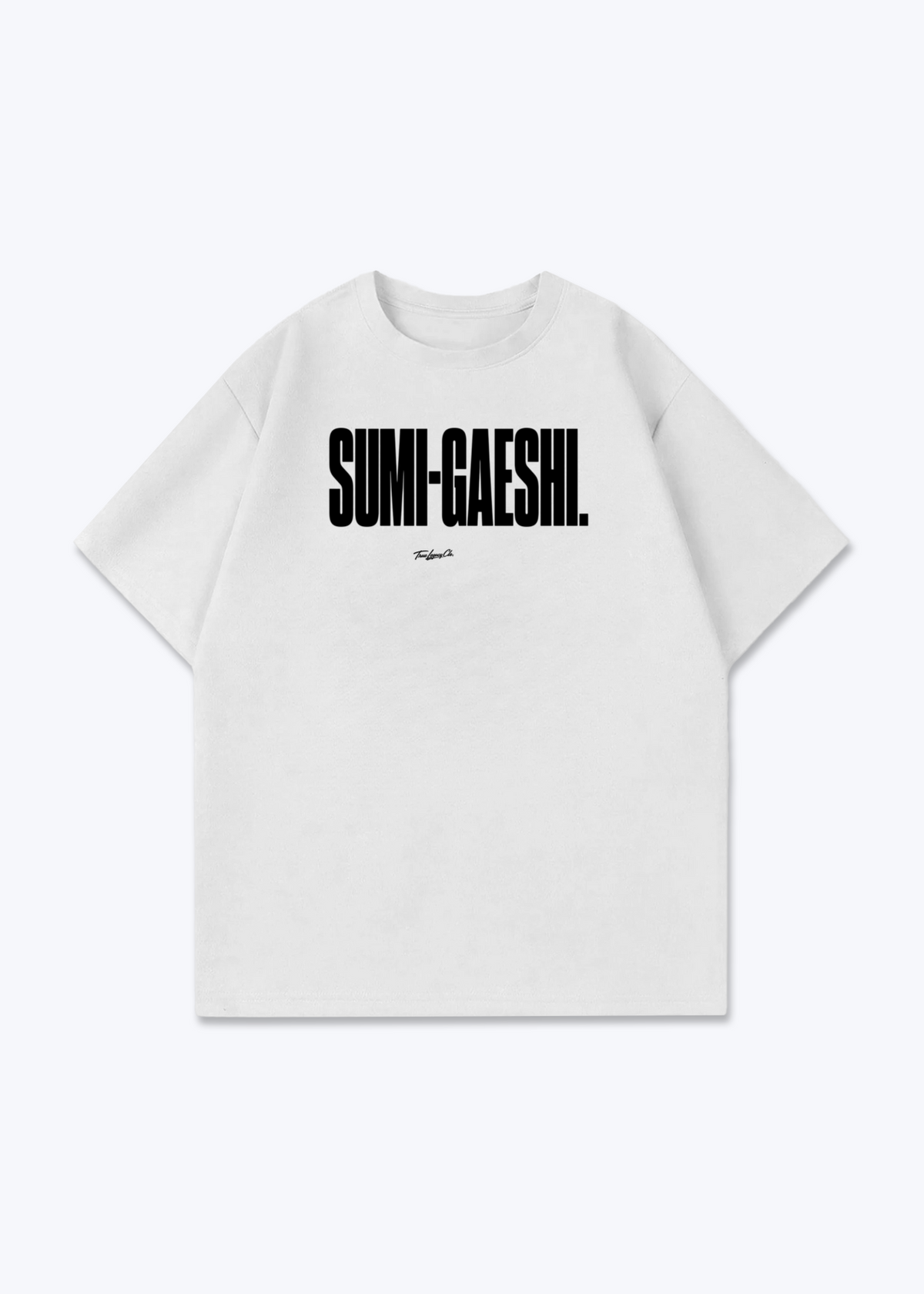 SUMI-GAESHI - Oversized Shirt - White Front (Designed)