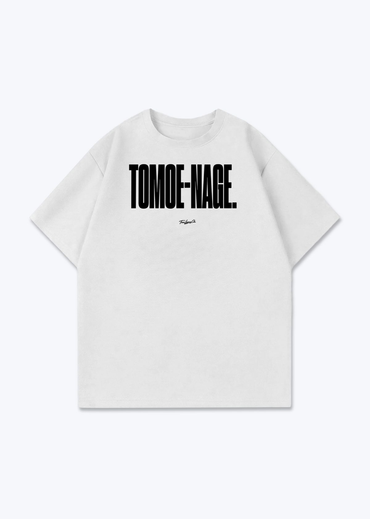 TOMOE NAGE - Oversized Shirt - White Front (Designed)