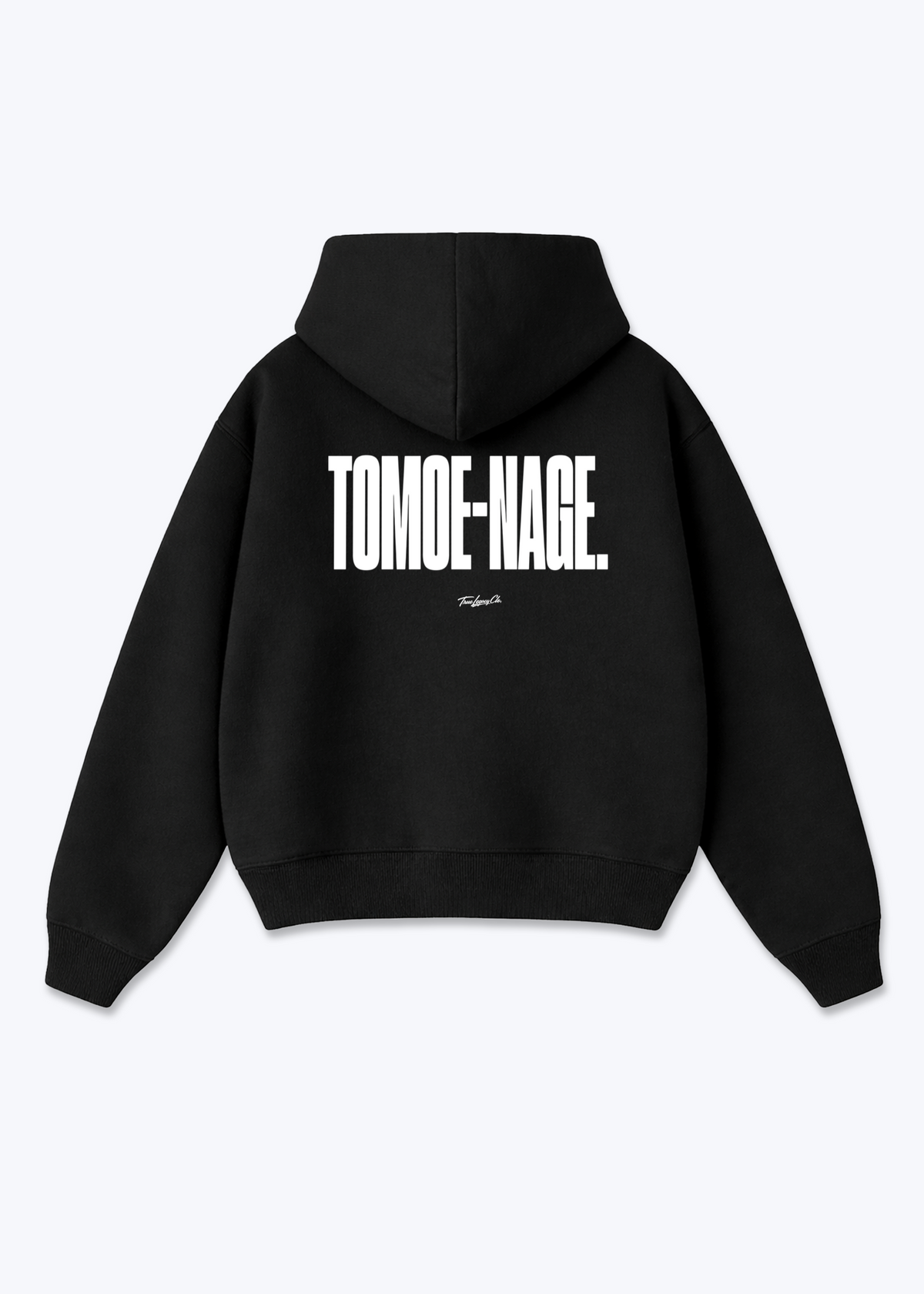 TOMOE-NAGE - Oversized Hoodie - Black Back (Designed)