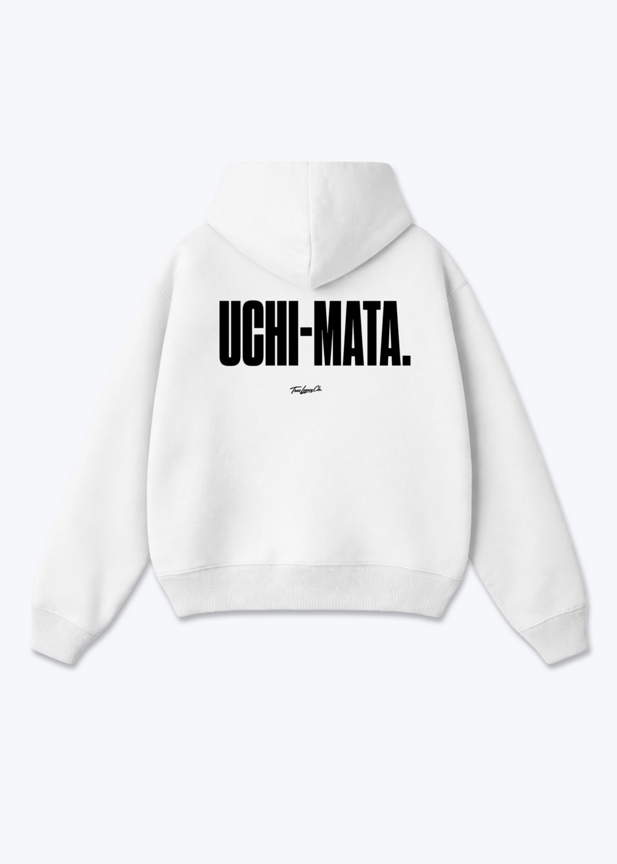 UCHI-MATA - Oversized Hoodie - White Back (Designed)