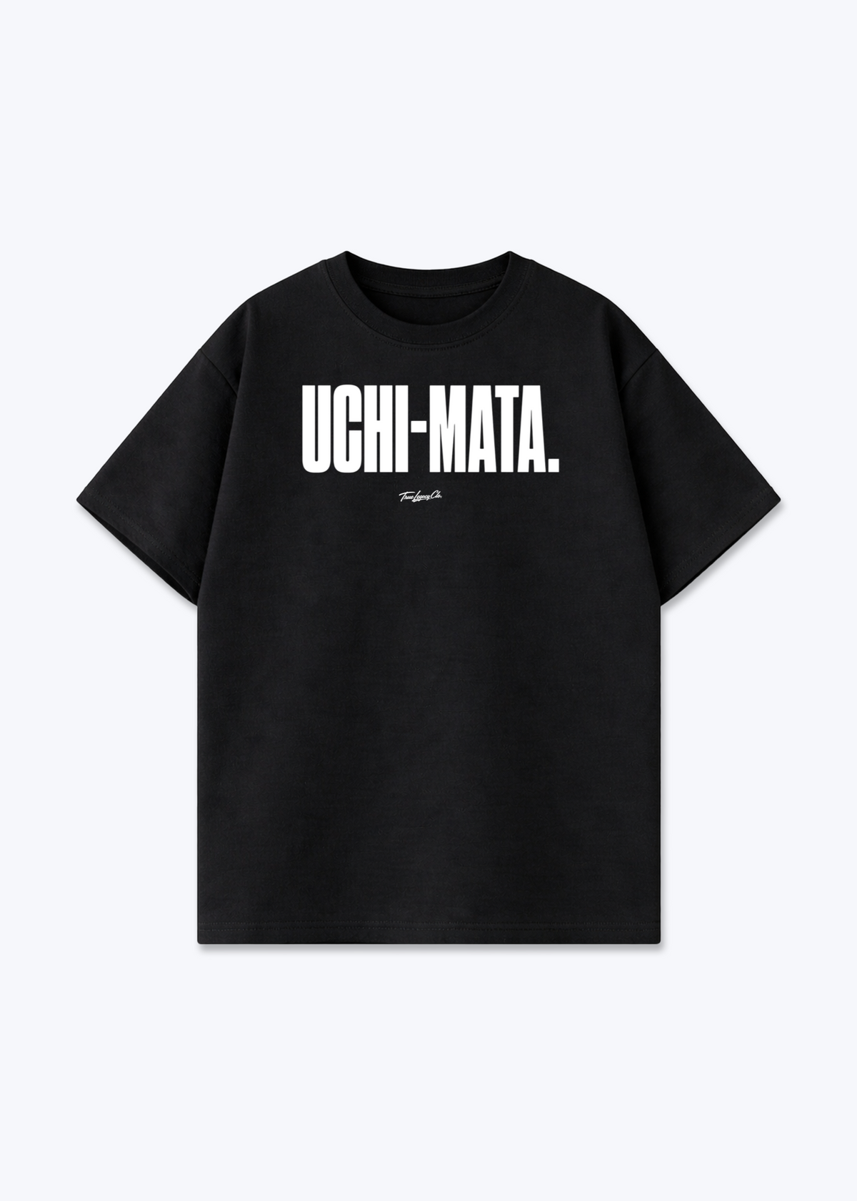 UCHI-MATA - Oversized Shirt - Black Front (Designed)
