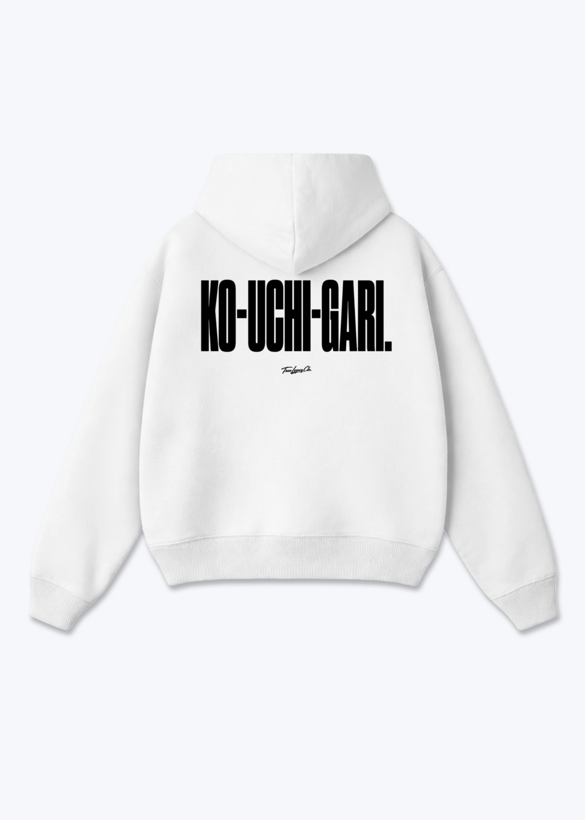 KO-UCHI-GARI - Oversized Hoodie - White Back (Designed)
