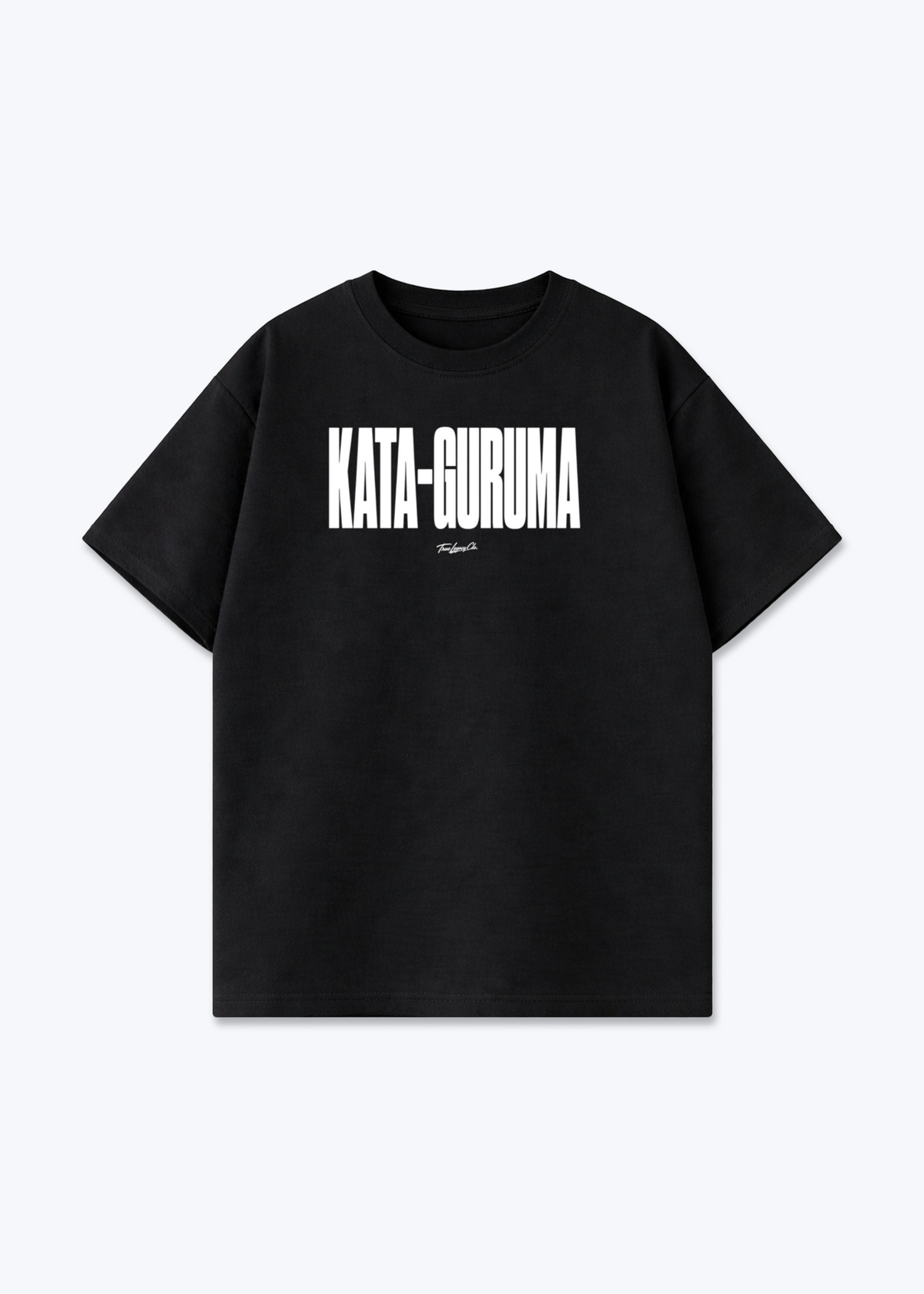 KATA-GURUMA - Oversized Shirt - Black Front (Designed)