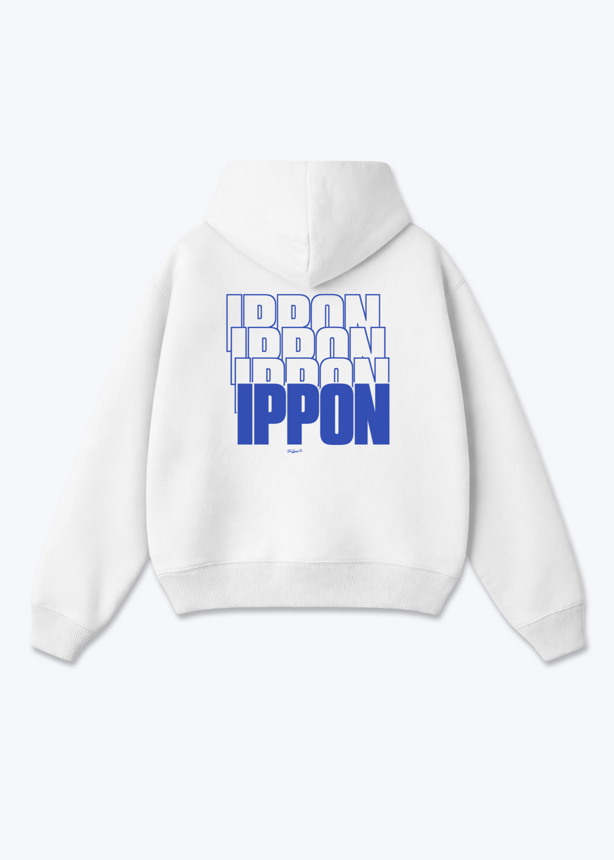 IPPON ECHO (ORIGINAL) - Oversized Hoodie - White Back (Designed)