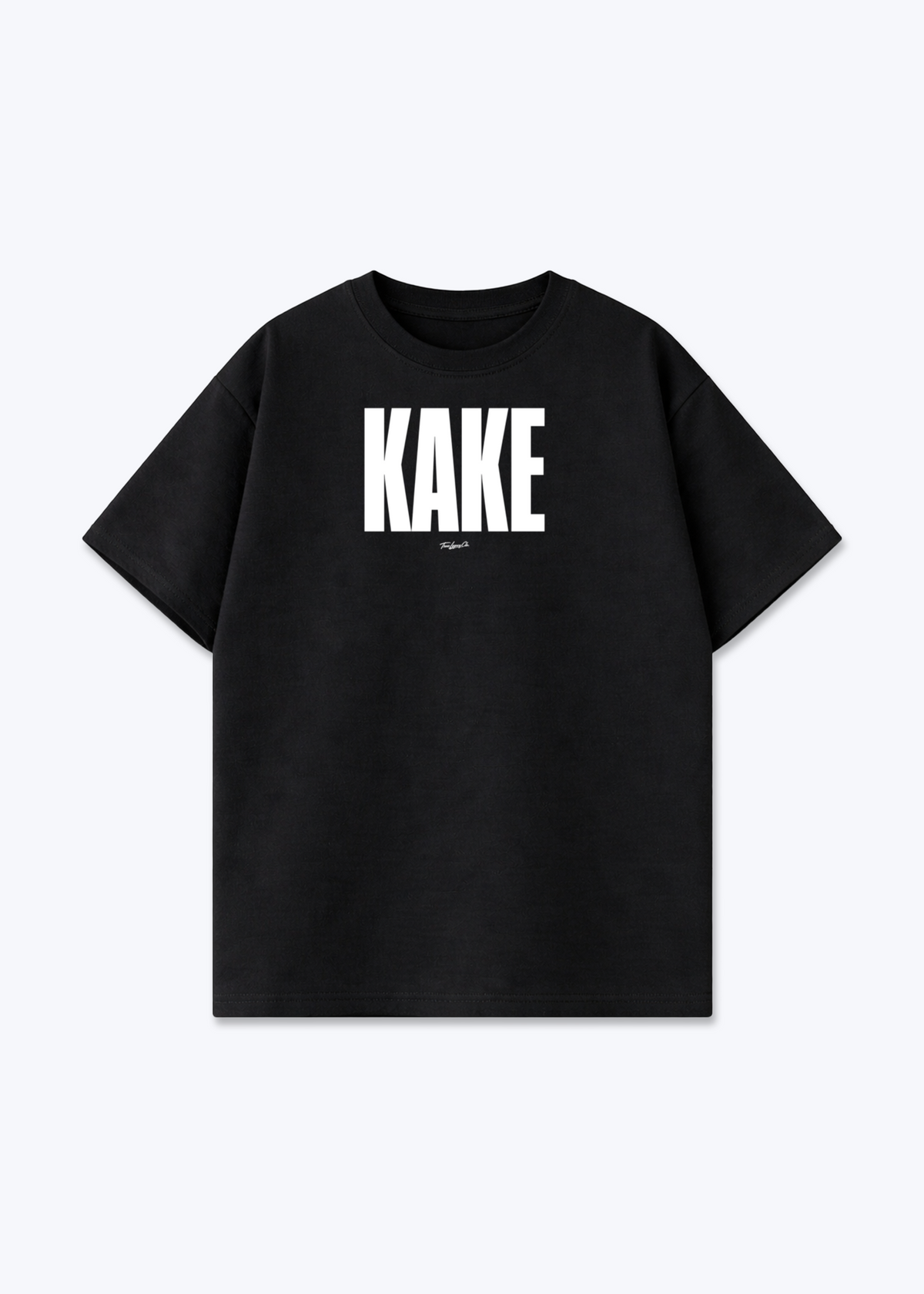 KAKE - Oversized Shirt - Black Front (Designed)