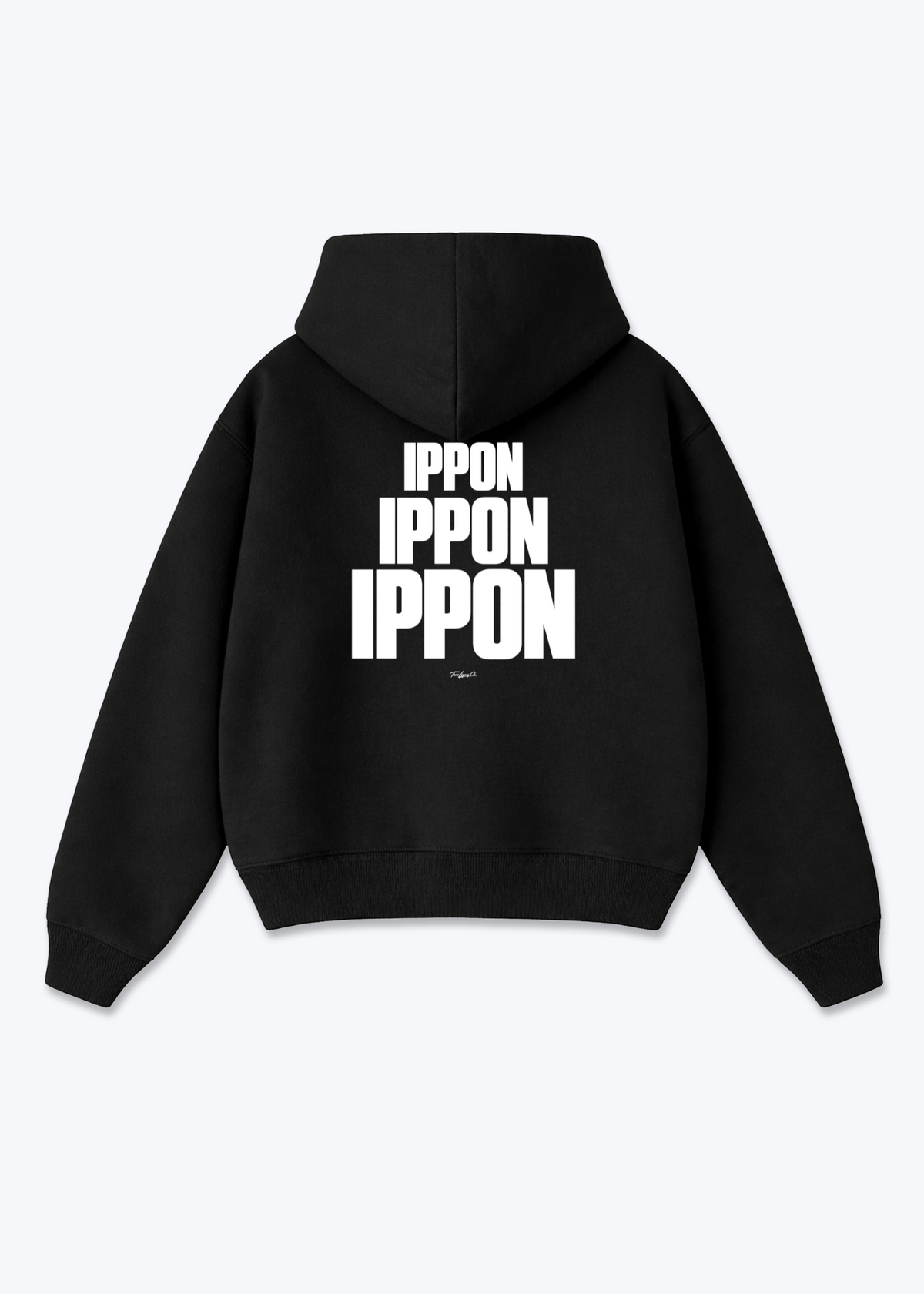 IPPON PYRAMIDE - Oversized Hoodie - Black Back (Designed)