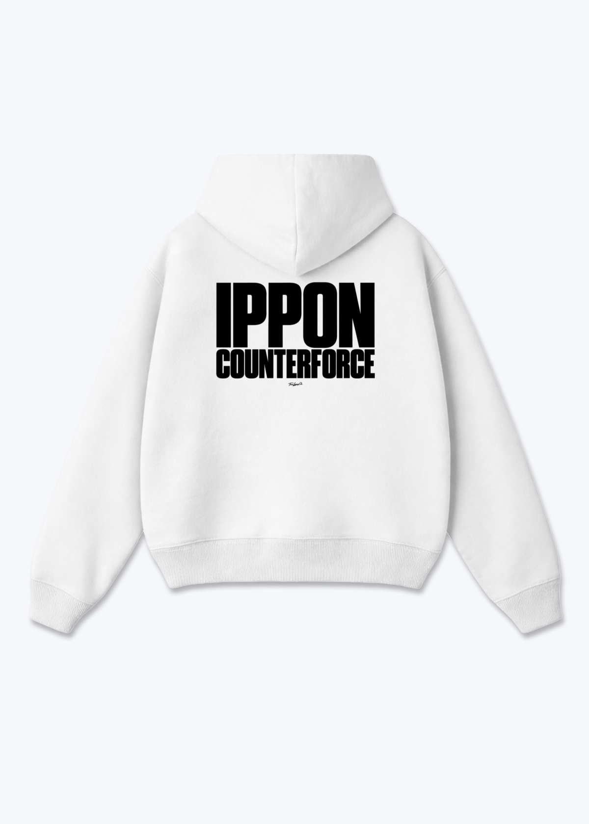 IPPON COUNTERFORCE - Oversized Hoodie - White Back (Designed)