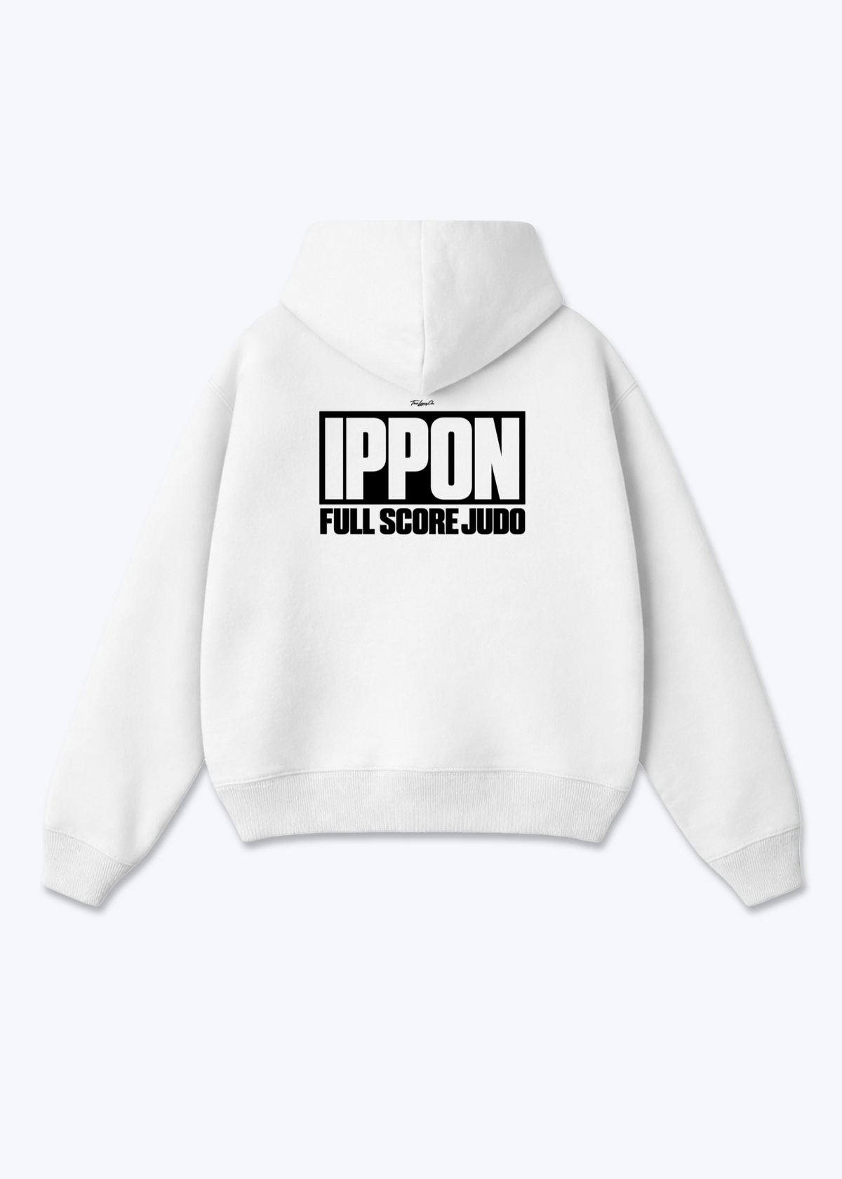 IPPON SCOREBOARD (FSJ) - Oversized Hoodie - White Back (Designed)