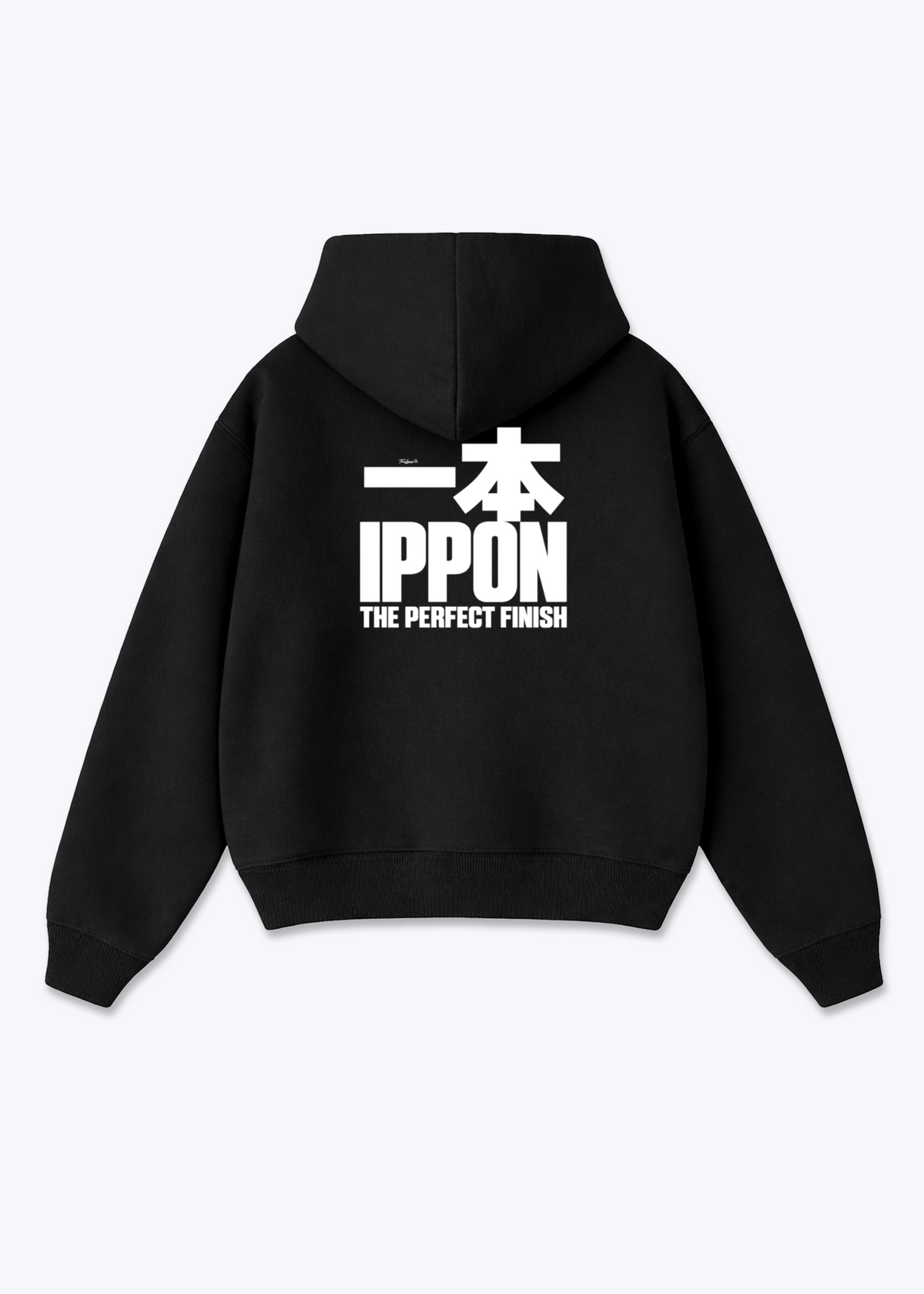 IPPON THE PERFECT FINISH (ORIGINAL) - Oversized Hoodie - Black Back (Designed)