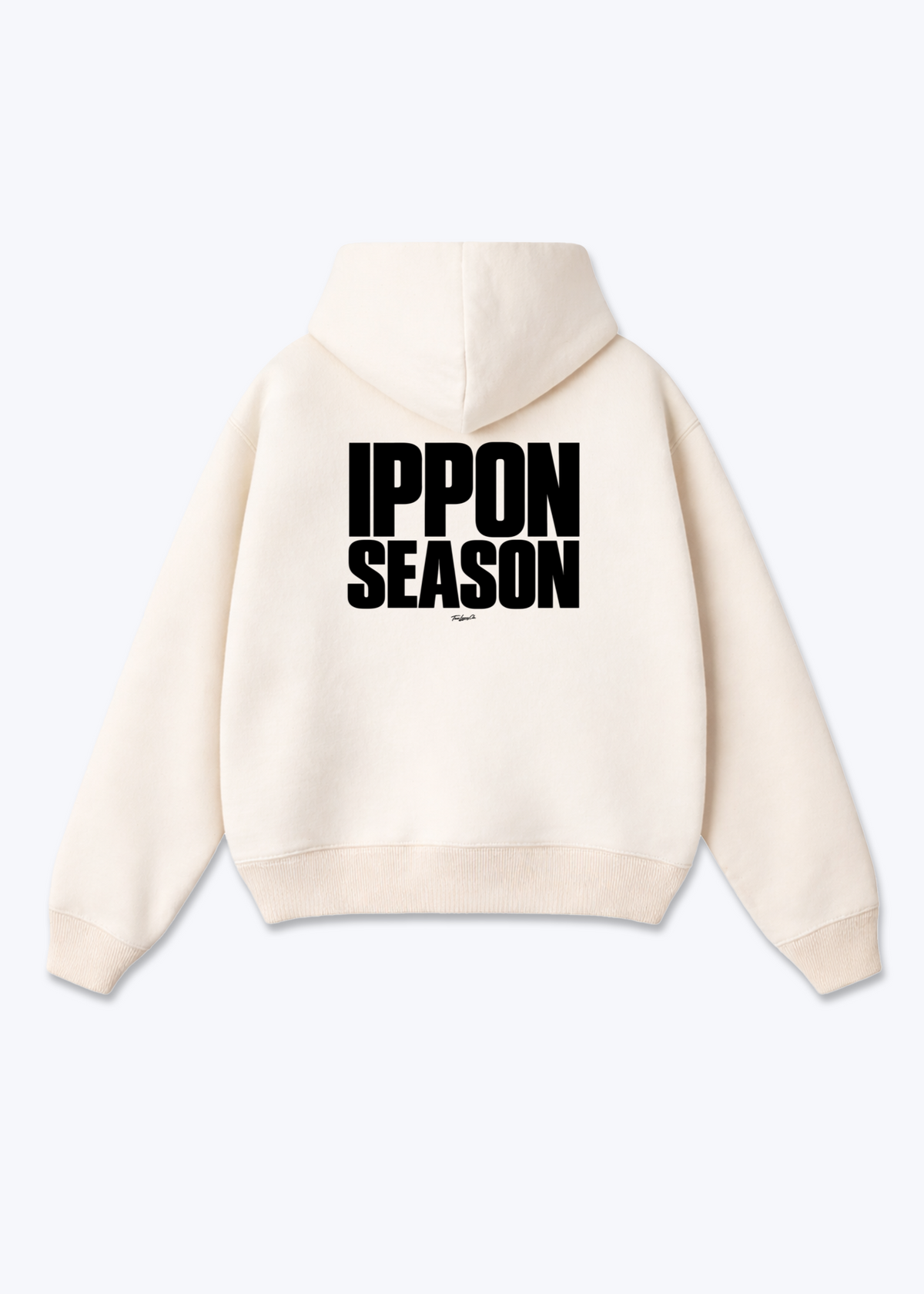 IPPON SEASON - Oversized Hoodie - Beige Back (Designed)