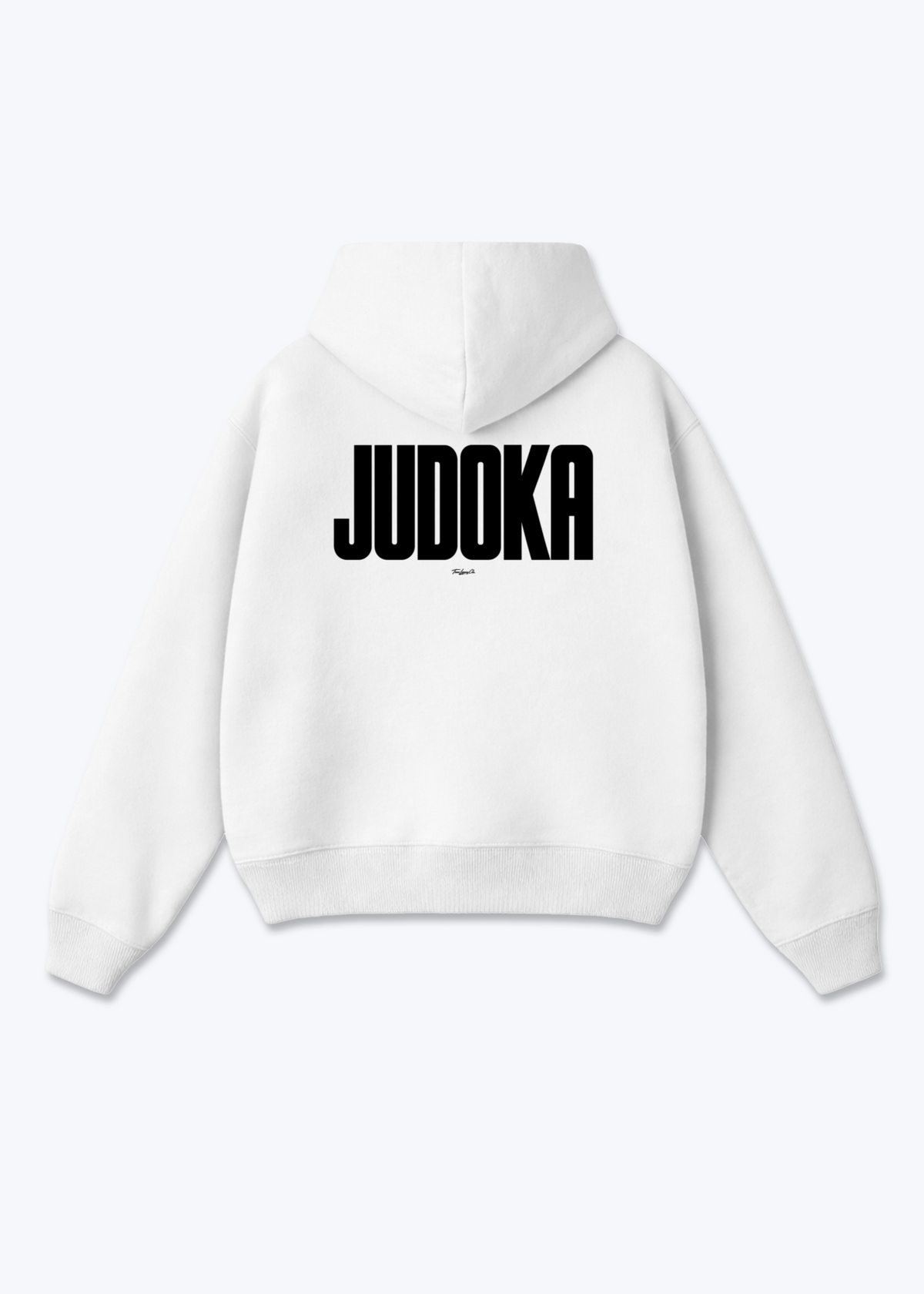 JUDOKA - Oversized Hoodie - White Back (Designed)