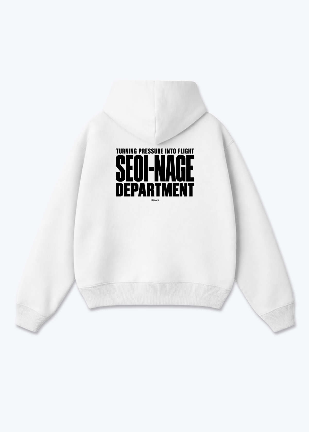 SEOI-NAGE DEPARTMENT - Oversized Hoodie - White Back (Designed)