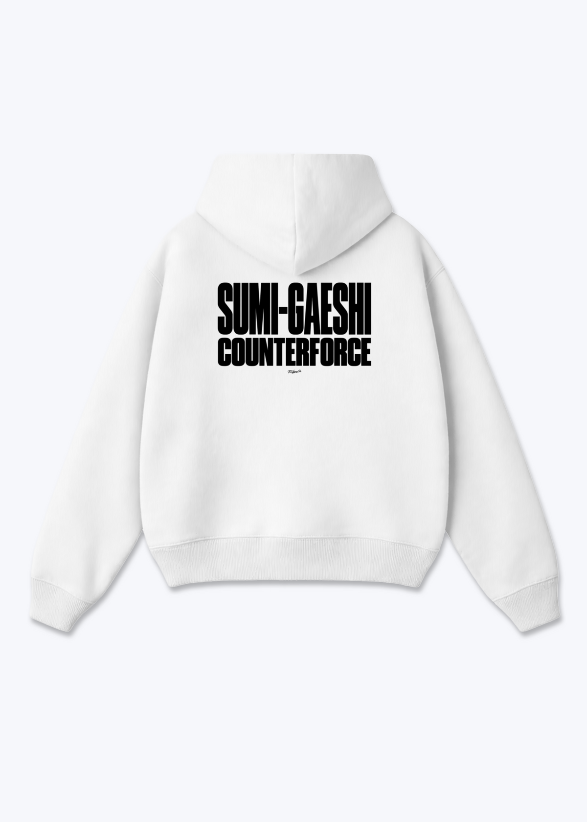 SUMI-GAESHI COUNTERFORCE - Oversized Hoodie - White Back (Designed)