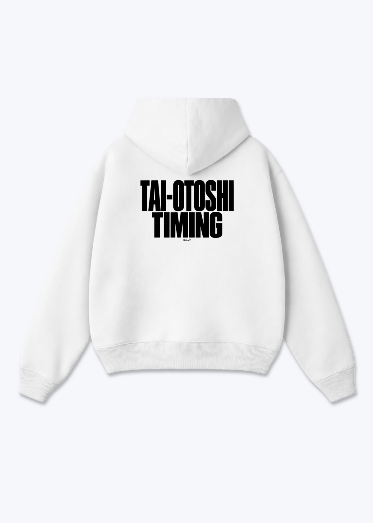 TAI-OTOSHI TIMING - Oversized Hoodie - White Back (Designed)