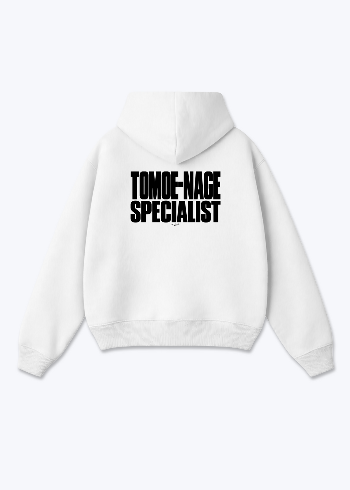 TOMOE-NAGE SPECIALIST - Oversized Hoodie - White Back (Designed)