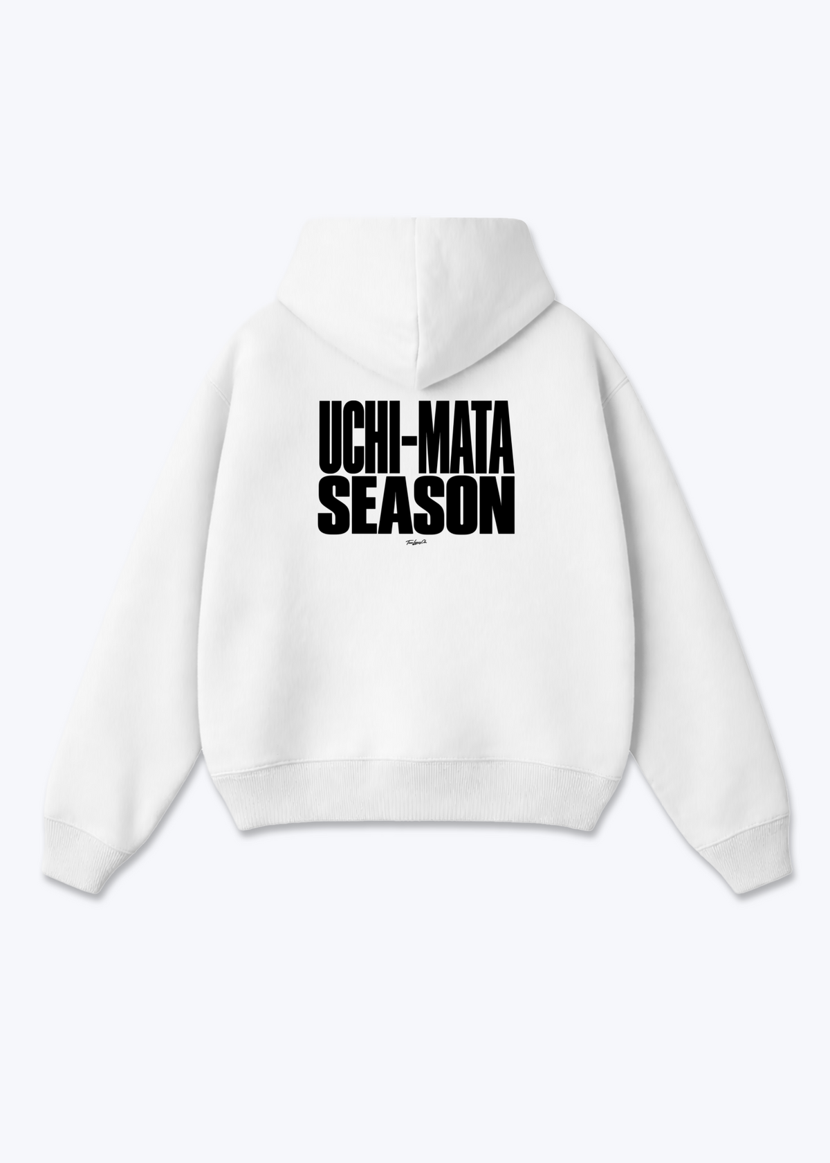 UCHI-MATA SEASON - Oversized Hoodie - White Back (Designed)