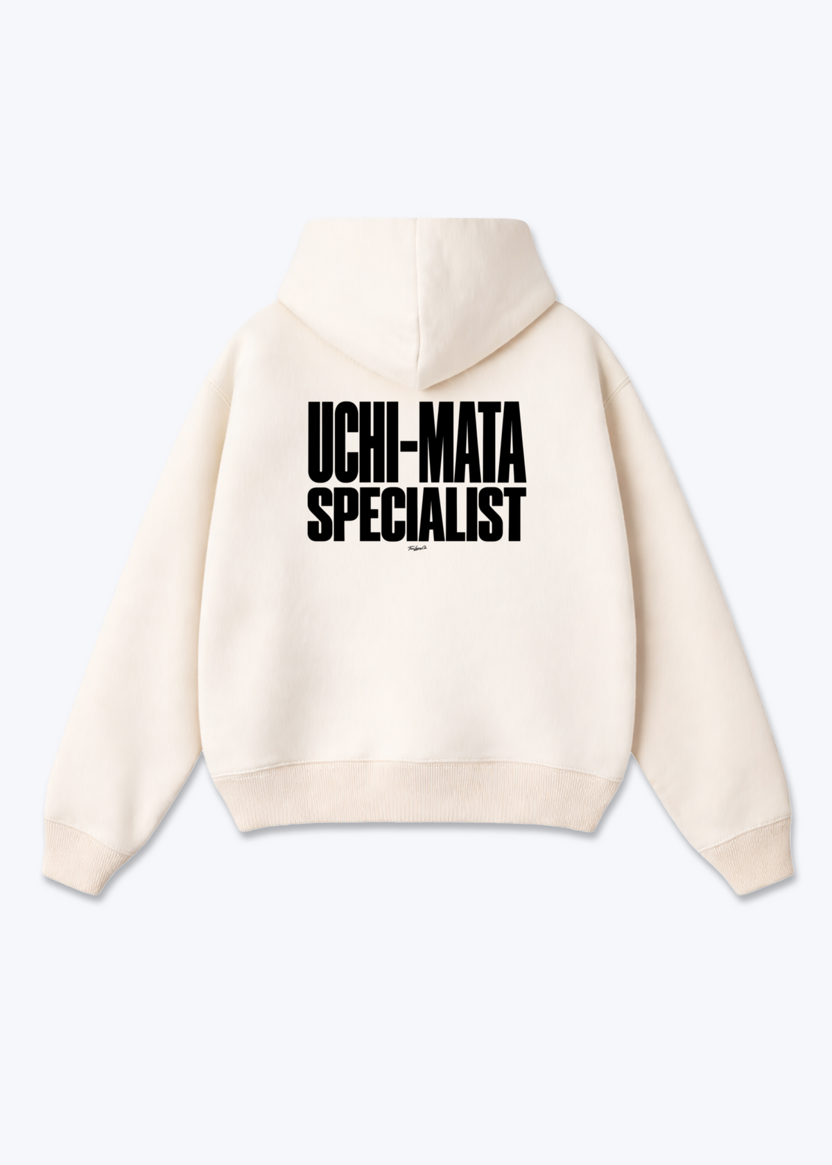 UCHI-MATA SPECIALIST - Oversized Hoodie - Beige Back (Designed)