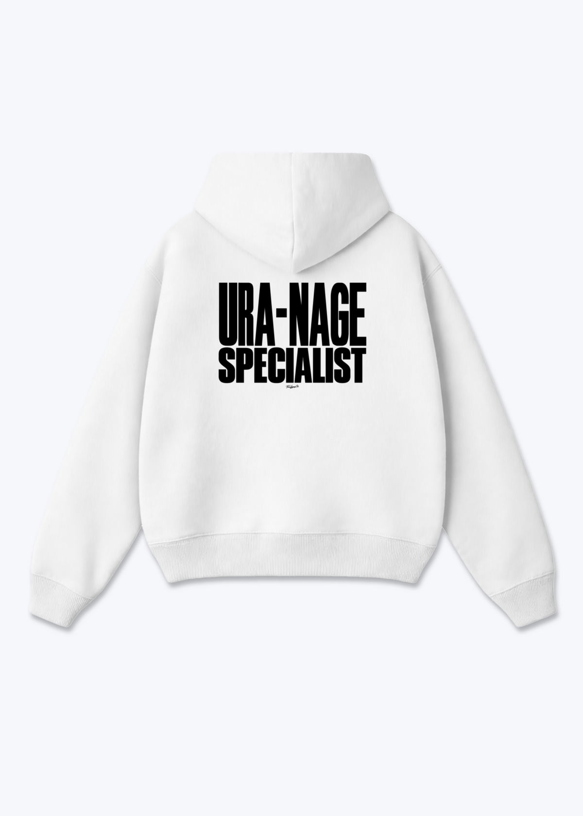 URA-NAGE SPECIALIST - Oversized Hoodie - White Back (Designed)