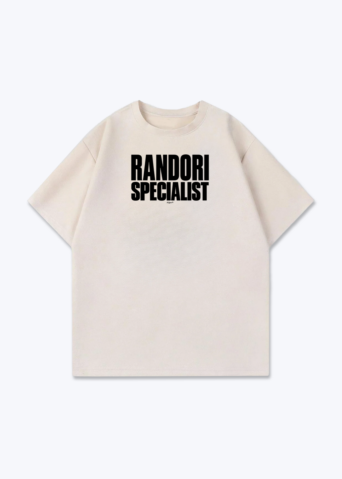 RANDORI SPECIALIST - Oversized Shirt - Beige Front (Designed)