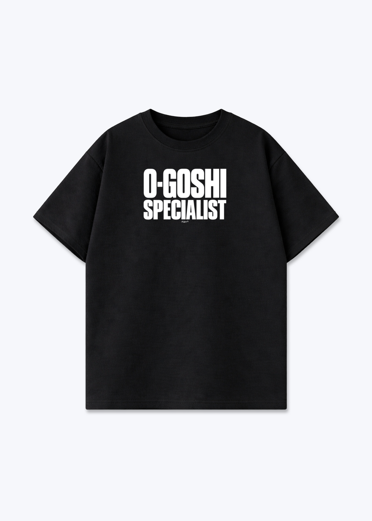 O-GOSHI SPECIALIST - Oversized Shirt - Black Front (Designed)