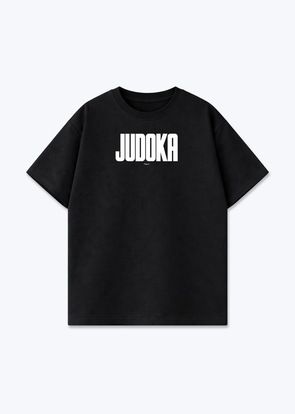 JUDOKA - Oversized Shirt - Black Front (Designed)