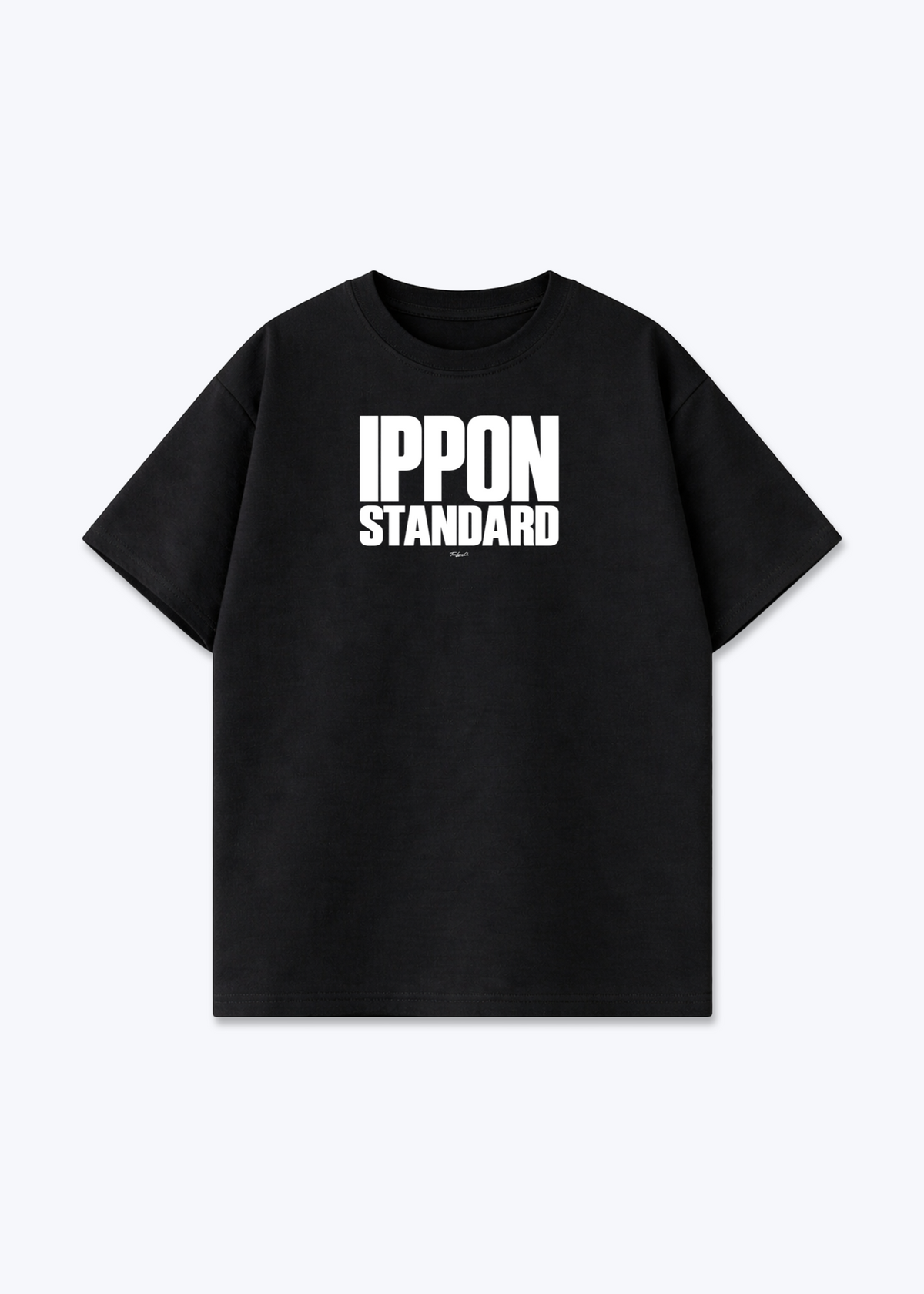 IPPON STANDARD - Oversized Shirt - Black Front (Designed)