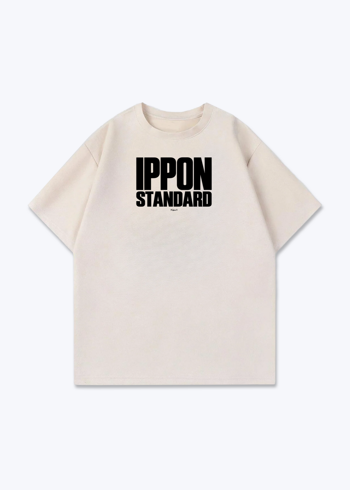 IPPON STANDARD - Oversized Shirt - Beige Front (Designed)