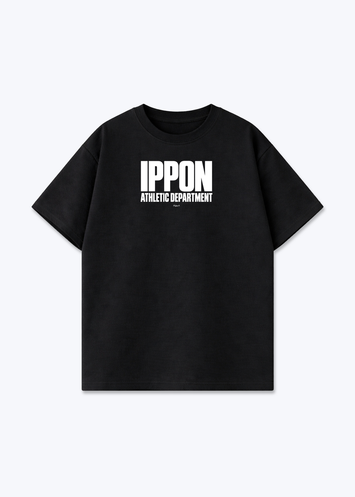 IPPON ATHLETIC DEPARTMENT - Oversized Shirt - Black Front (Designed)