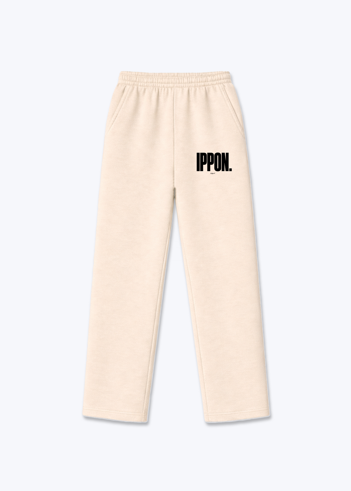IPPON. - Trackpants - Beige Front (Designed)