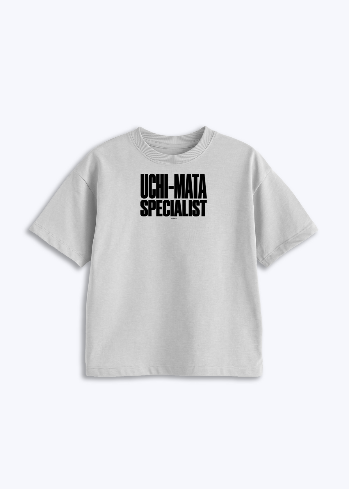 UCHI-MATA SPECIALIST - Kids Shirt - Weiß Front (Designed)