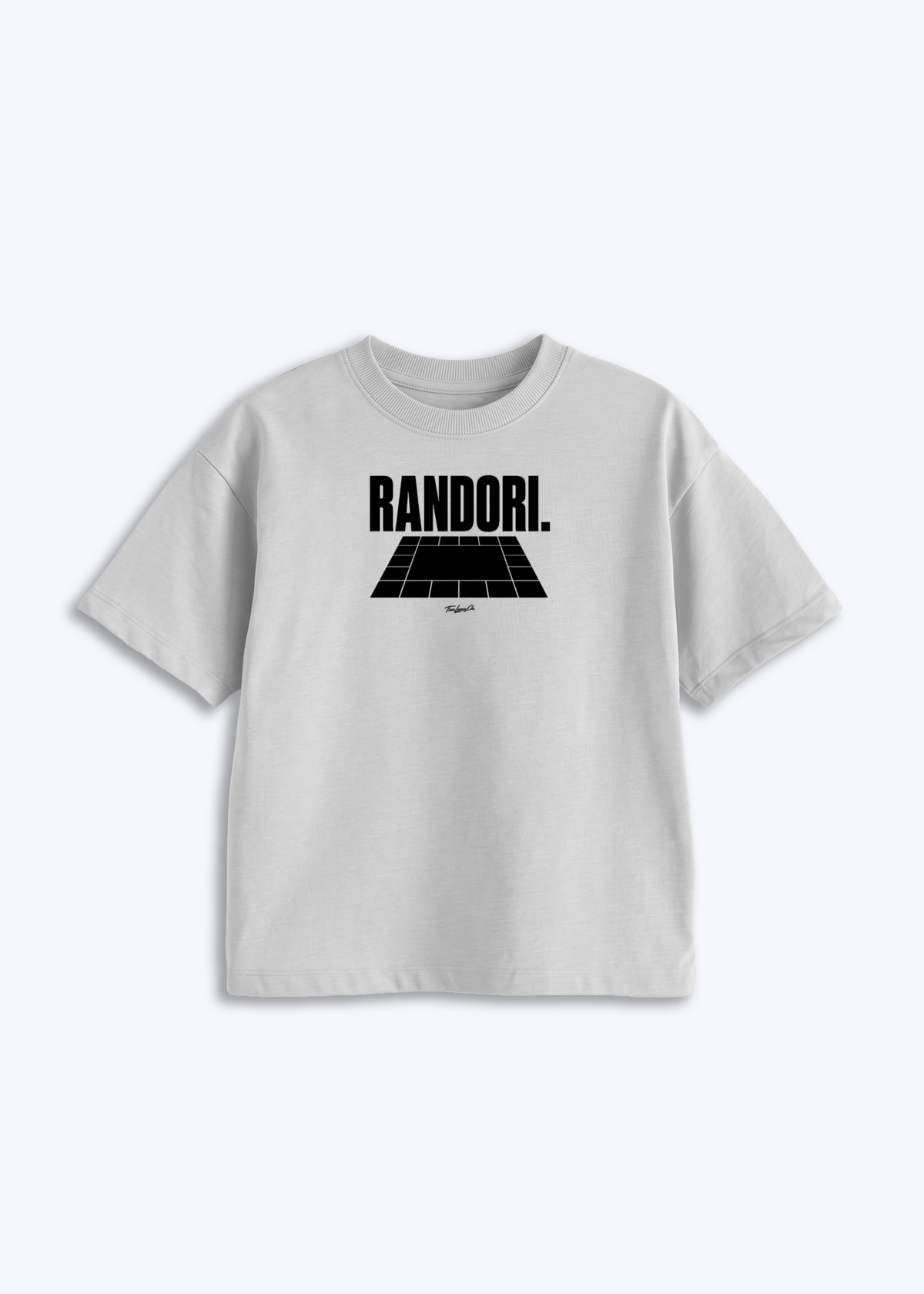 RANDORI (TATAMI) - Kids Shirt - Weiß Front (Designed)