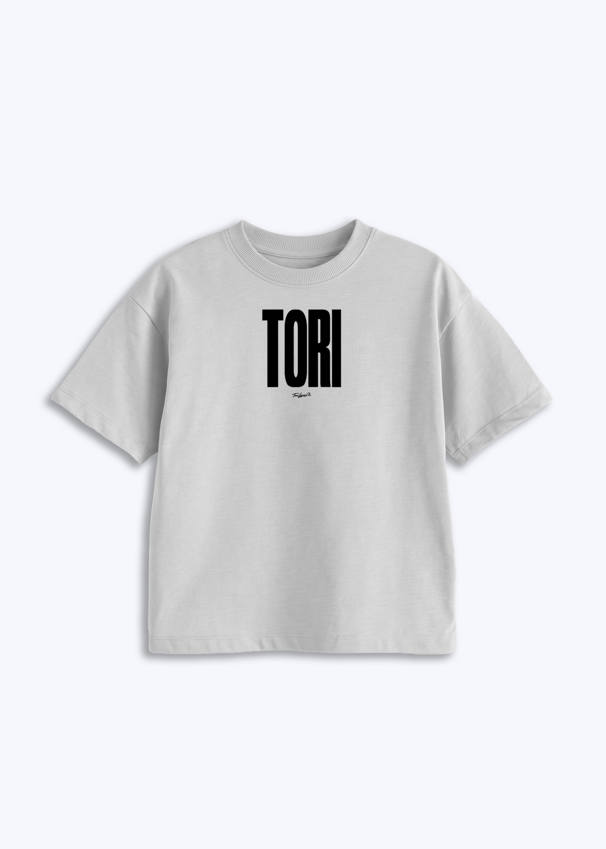 TORI - Kids Shirt - Weiß Front (Designed)