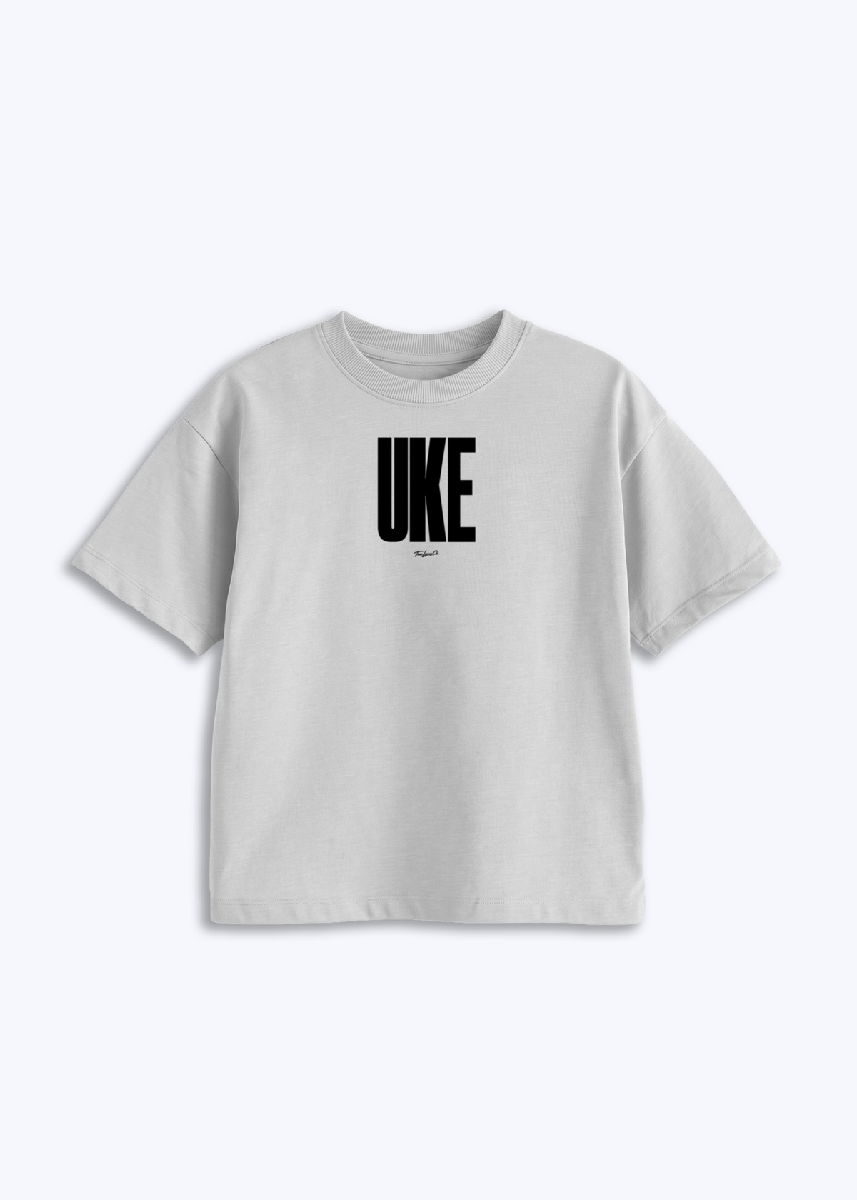 UKE - Kids Shirt - Weiß Front (Designed)