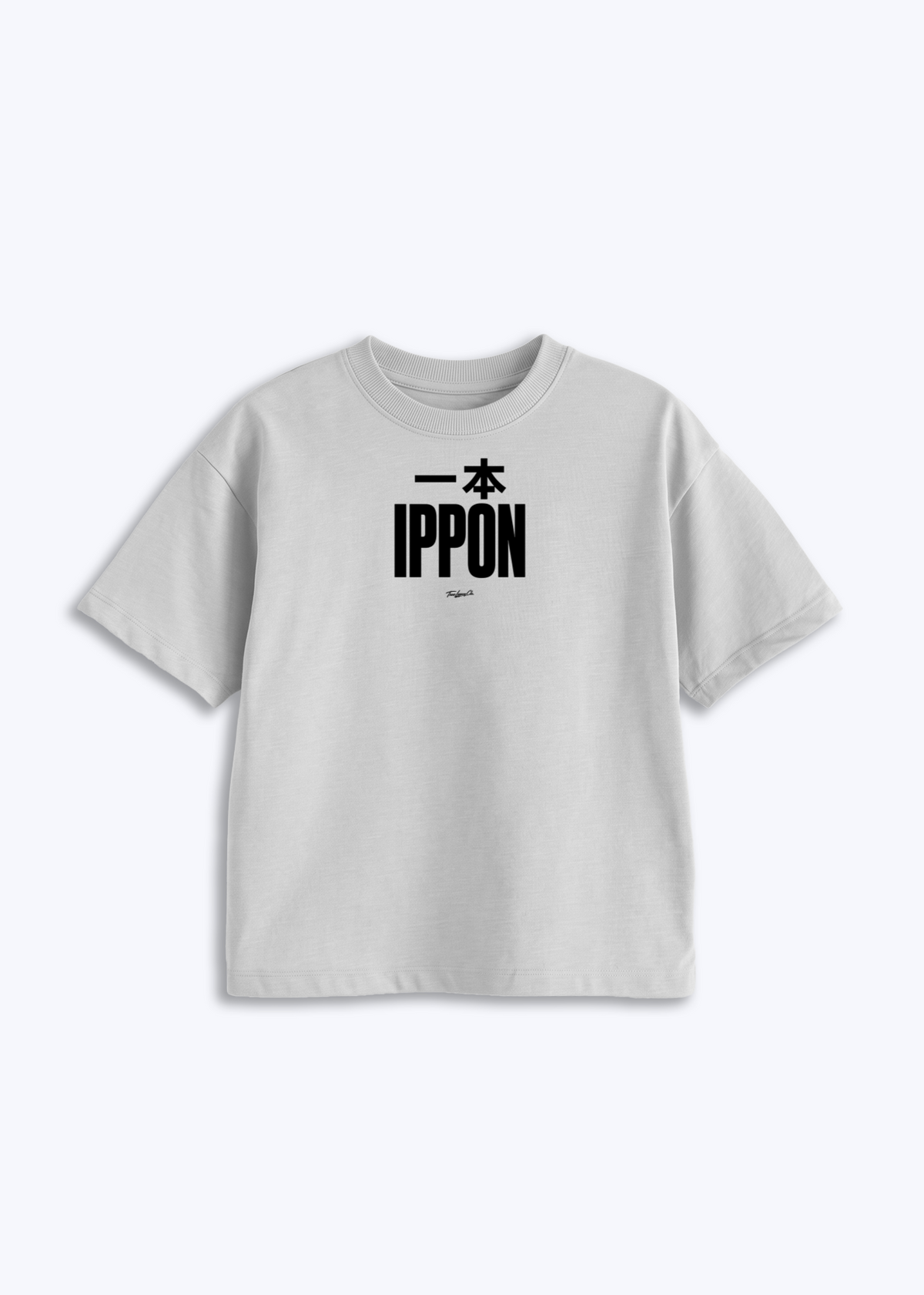 IPPON (CLASSIC) - Kids Shirt - Weiß Front (Designed)