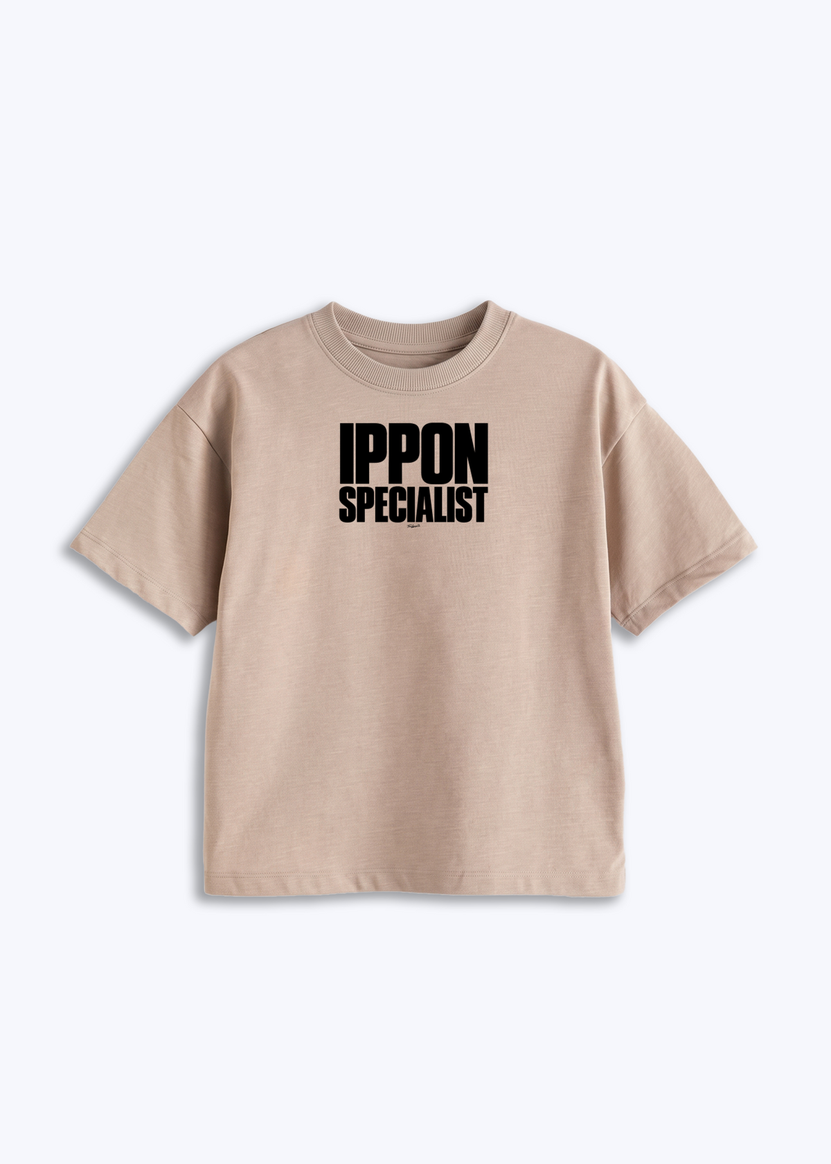IPPON SPECIALIST - Kids Shirt - Beige Front (Designed)