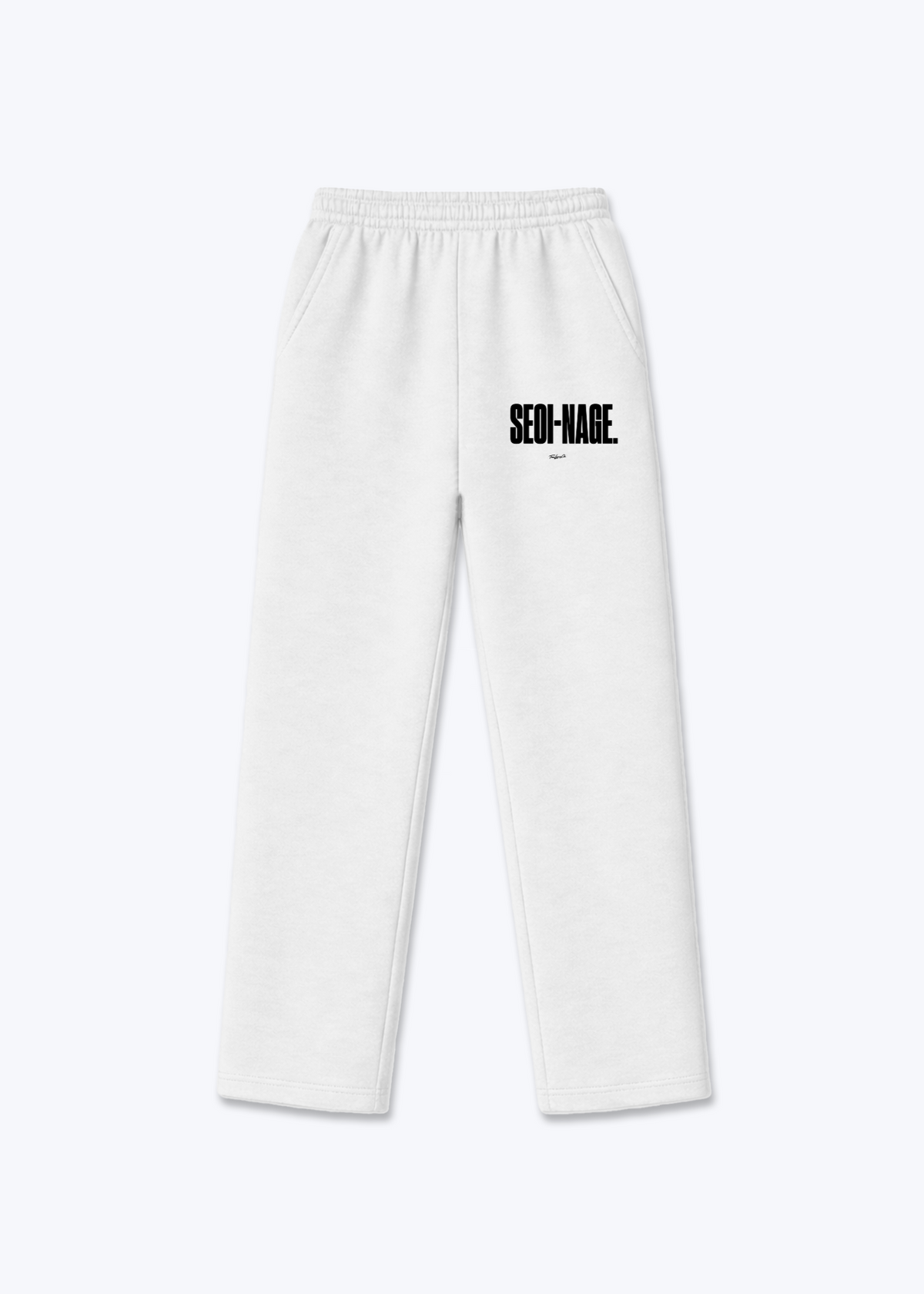SEOI-NAGE - Trackpants - White Front (Designed)