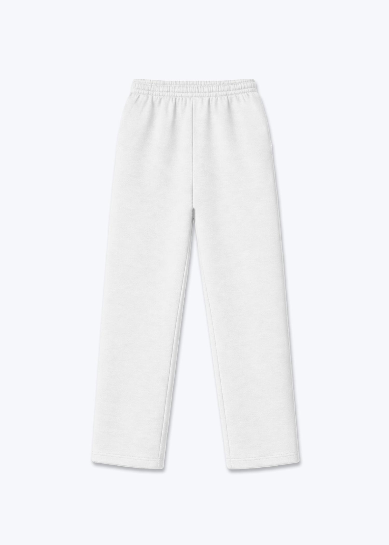 CLEAN BLANK - Trackpants - White Back Base