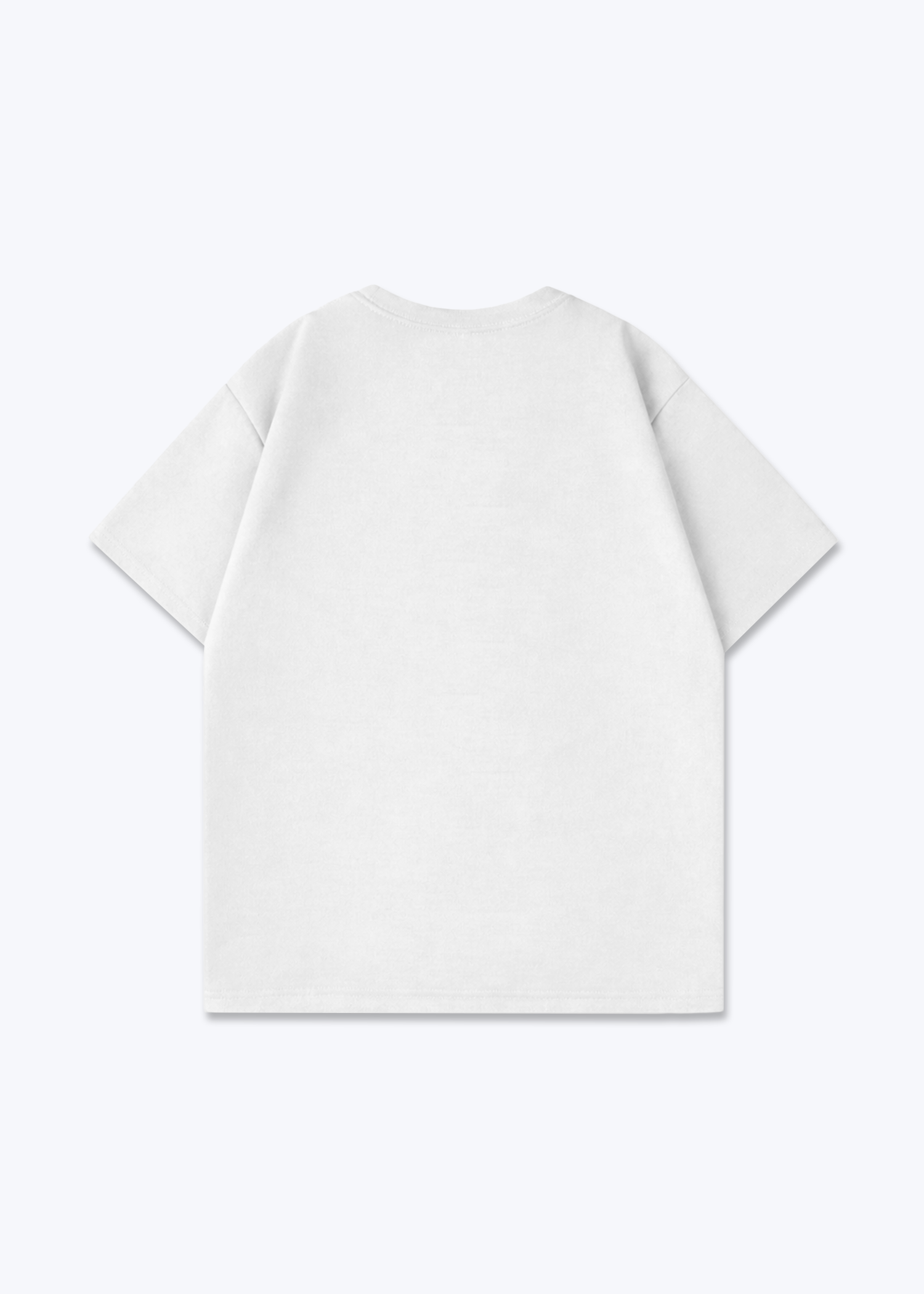 CLEAN BLANK - Oversized Shirt - White Back Base